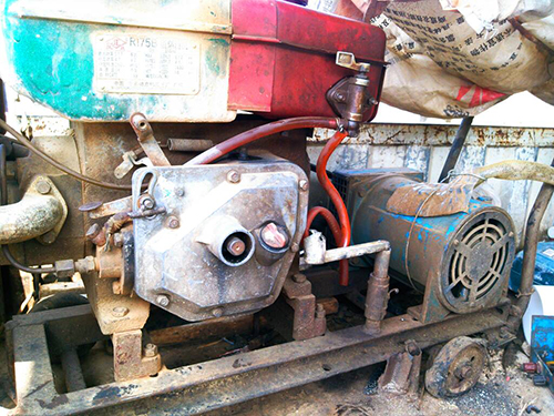 白水单杠柴油机发电机出租